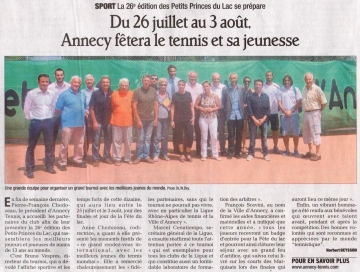 annecy,tennis,petits princes,lac,tournoi,international