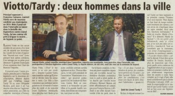 presse, essor, annecy, legislatives 2012, candidats