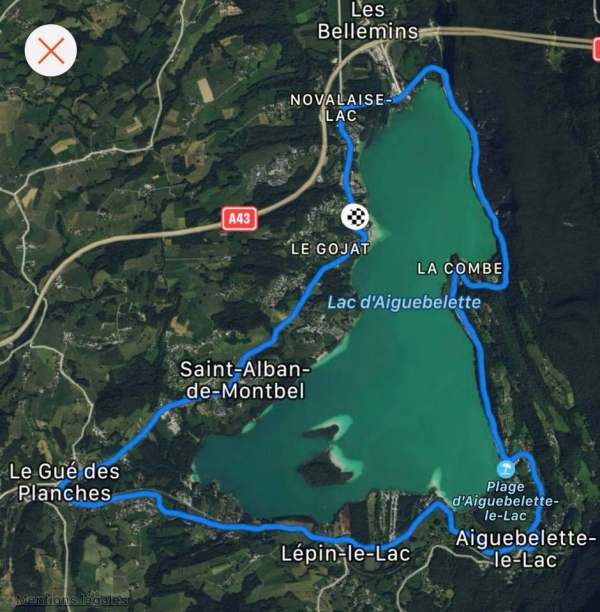 aiguebelette,course,running,lac