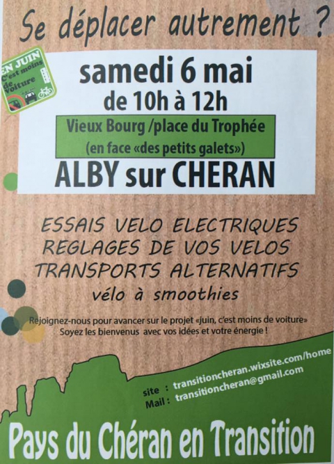 alby-sur-cheran,velos electriques,pays du cheran,transition,haute-savoie