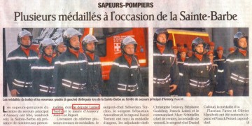 dauphine,annecy,pompiers,sainte barbe,association,ange nony