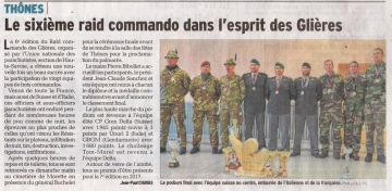 presse,dauphine,thones,raid,commando,armee,parachutiste