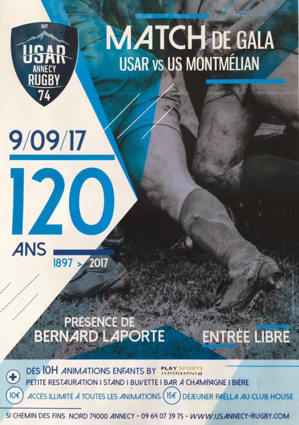 annecy,sport,rugby,anniversaire