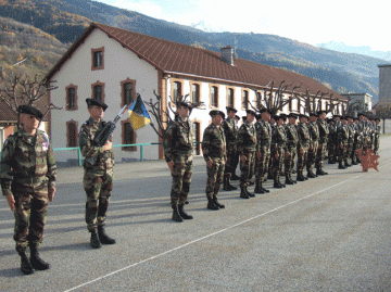 bourg-saint-maurice,chasseur alpin,ceremonie,7eme bca,armee