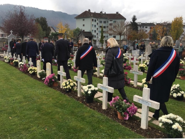 annecy,ceremonie;monument,armee,armistice