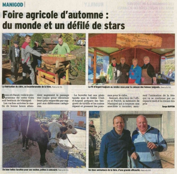 manigod,foire d'automne,foire agricole,haute-savoie