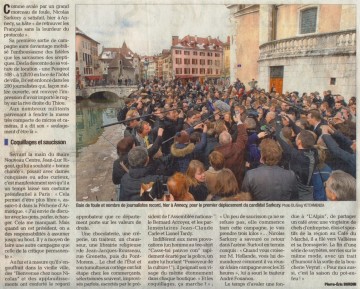 annecy,visite,sarkozy,presidentielle 2012