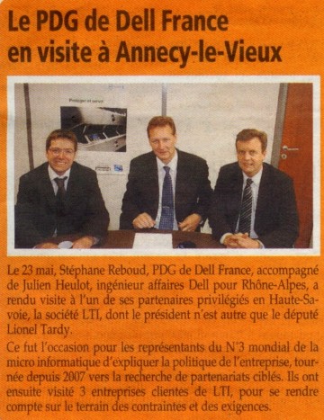 annecy-le-vieux,entreprise,lionel tardy,dell,ordinateur,pc,lti