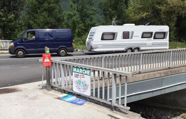 doussard,caravane,gens du voyage