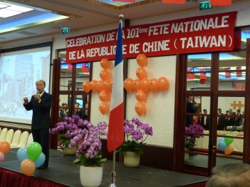 taiwan,fete nationale,chine,ambassadeur