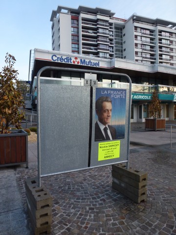 seynod,annecy,tractage,collage,sarkozy,ump,presidentielle 2012