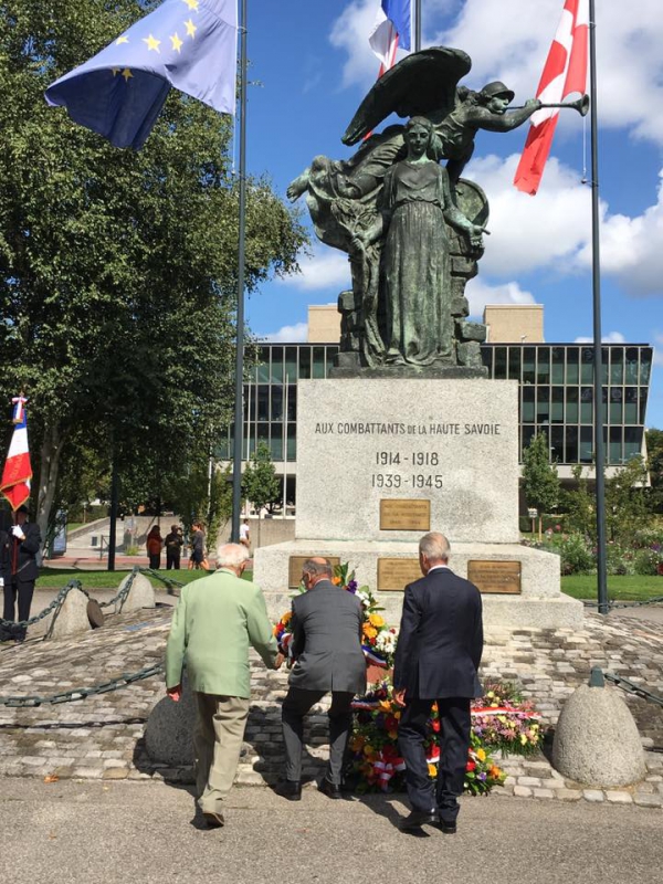 annecy,ceremonie,commemoration,liberation,armee,resistant