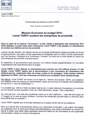 fisac,entreprises,économie,stations,service,carburant,credits,cti,décolletage,presse,dauphine