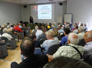 presse,essor,dauphine,annecy,rencontre debat,lionel tardy,ump 74,militants,public,2ème circonscription