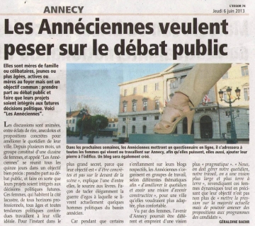 annecy,elections municipales 2014,debat