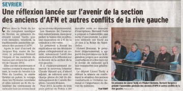 sevrier,udc,afn,assemblee generale,algerie