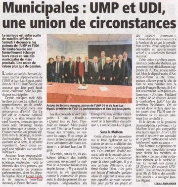 presse,dauphine,ump,udi,tardy,accoyer,annecy,haute-savoie,municipales