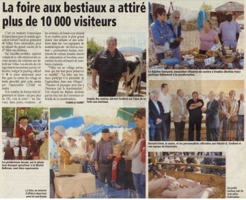 saint-felix,seynod,villaz,course,foire,vide grenier,vache