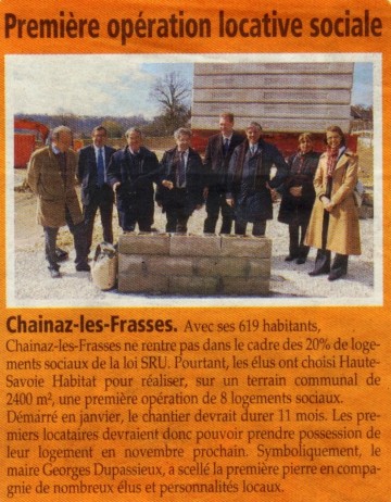 presse,dauphine,chainaz-les-frasses,logement,inauguration,plh,epf,foncier,reserve parlementaire