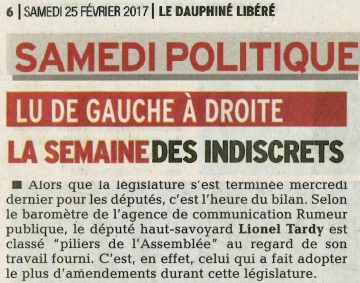 legislature 2012-2017,deputes influents,assemblee nationale,presse,reseaux sociaux,paris,haute-savoie,france,tardy