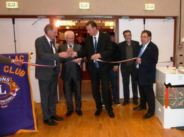 sevrier,vin,lions club,inauguration