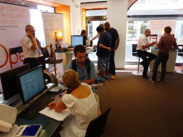 annecy,orange,france telecom,inauguration,telephone,internet,fai