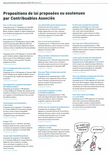 classement des deputes,classement,argus parlementaire,lionel tardy,legislatives 2012,contribuables associés