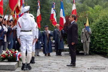 glieres,sarkozy,ceremonie,president de la republique,resistance,resistants des glieres,guerre,balme de thuy