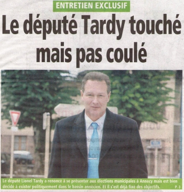 presse,essor,lionel tardy,annecy,municipales,region,election,departement,haute-savoie,rhone-alpes