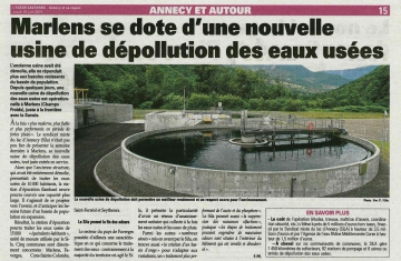 presse,dauphine,marlens,inauguration,usine,depollution,tardy,haute-savoie