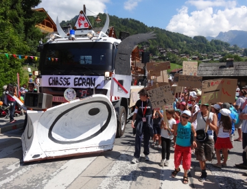 presse,dauphine,grand-bornand,bonheur des momes,festival