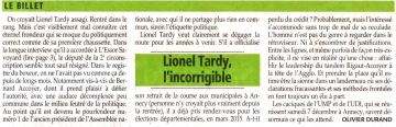 presse,essor,lionel tardy,annecy,municipales,region,election,departement,haute-savoie,rhone-alpes