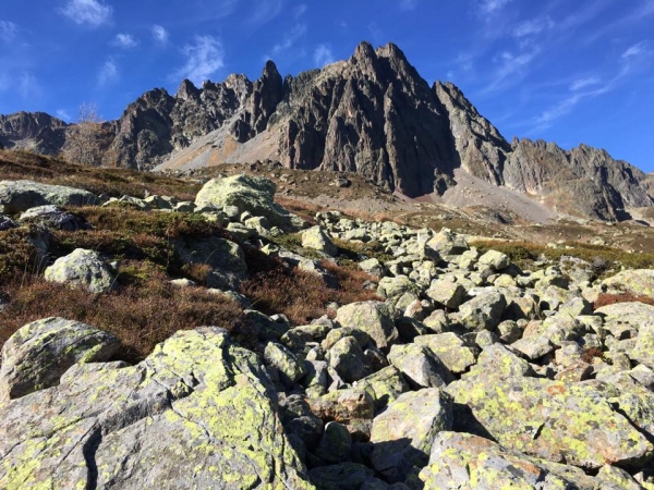 chamonix,randonnee,lac,montagne,lac blanc,lacs chesery,col des montets