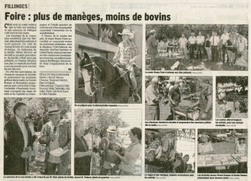 fillinges,foire aux bestiaux,saint-laurent,haute-savoie