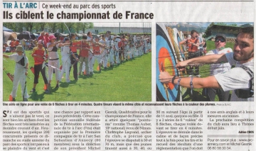 annecy,sport,tir à l'arc