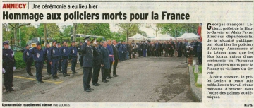 annecy,policiers,france,hommage,ceremonie,haute-savoie