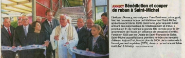 annecy,90 ans,saint-michel,etablissement scolaire,haute-savoie