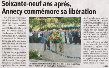 presse,dauphine,liberation,commemoration,ceremonie,annecy,haute-savoie