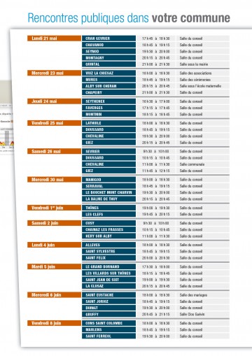 agenda,reunion publique,legislatives 2012