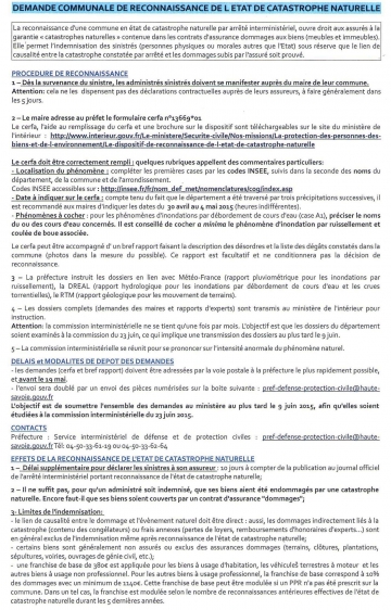 catastrophe naturelle,subvention,equipement,collectivites territoriales,fngca,indemnisation,paris,tardy