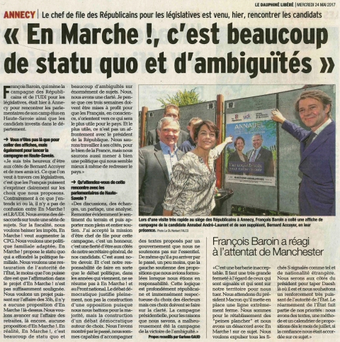 annecy,baroin,legislatives 2017,les republicains,haute-savoie sous-traitance