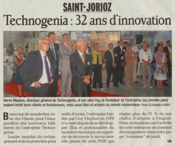 saint-jorioz,inauguration,technogenia,entreprise,industrie