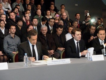 nicolas sarkozy,haute-savoie,rossignol,dynastar,campagne,sallanches,ski,president de la republique,patron