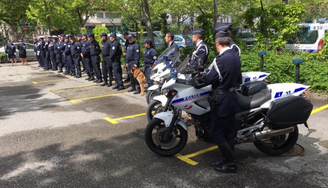 annecy,cérémonie,policiers,morts pour la france,hommage aux morts