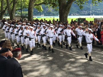 presse,dauphine,14 juillet,ceremonie,tardy,annecy,paquier