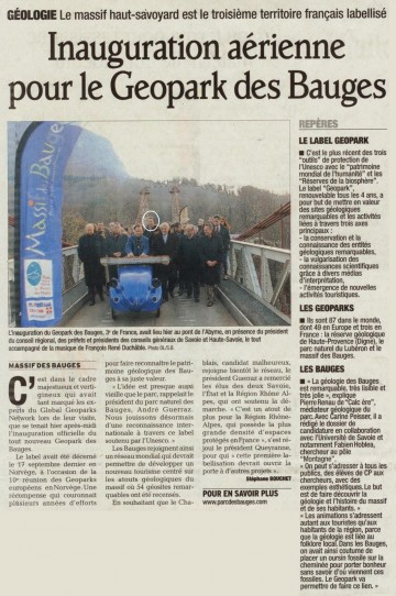 cusy,gruffy,unesco,geopark,massif des bauges