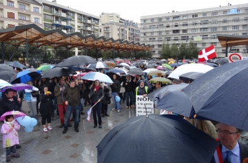 annemasse,manifestation,frontaliers,droit d'option