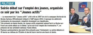 la roche-sur-foron,jeunes actifs,les republicains,allisio,tardy,haute-savoie