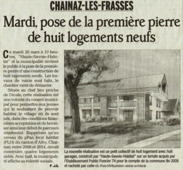 chainaz-les-frasses,logement,inauguration,plh,epf,foncier,reserve parlementaire