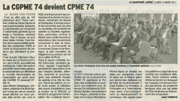 roche-sur-foron,rochexpo,assemblee generale,cgpme,cpme,haute-savoie